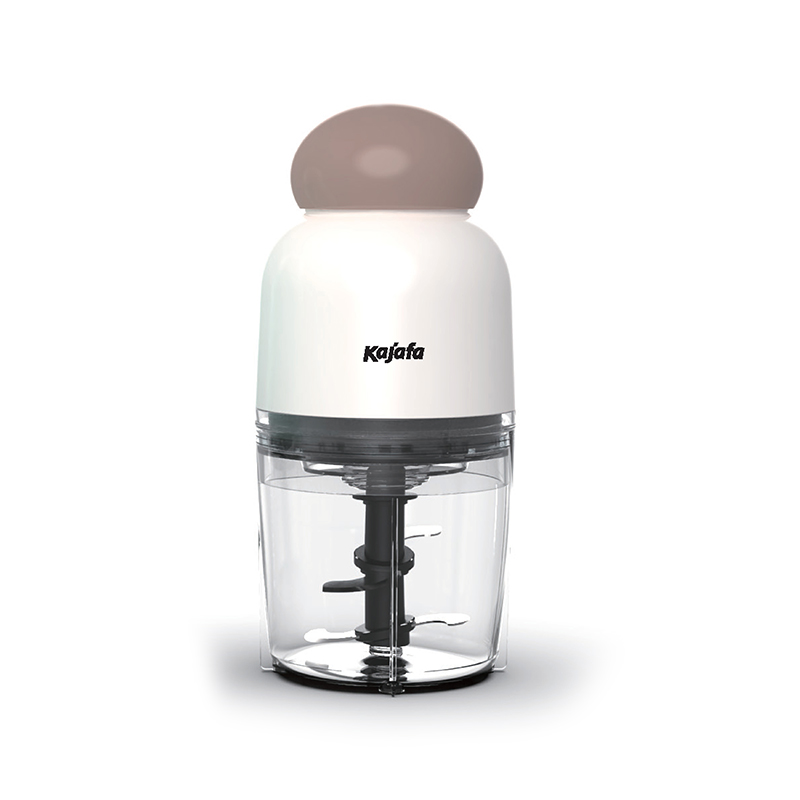 Picadora Easy Chop FP116E-P, recipiente de 0,5 l, función de pulso, sistema de cuchilla cuádruple, anillo antideslizante para la estabilidad de la picadora de alimentos, 300 W, apta para lavavajillas