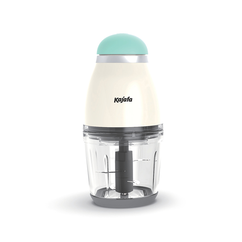 FP138E-G 500ML Kitchen Mini Food Chopper-Procesador de alimentos eléctrico, Cortador de verduras y frutas, Máquina cortadora de cebolla, Con recipiente de vidrio transparente, Cortador de cebolla