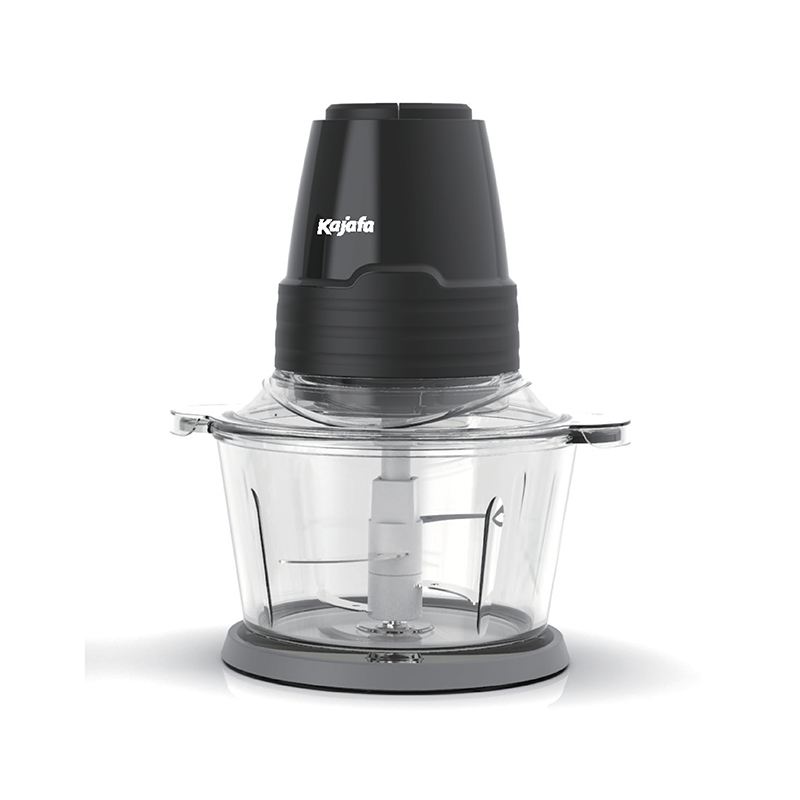 Procesador de alimentos eléctrico Mini Chopper FP139G con recipiente de acero inoxidable de 1,5 litros, 2 velocidades, 4 cuchillas de dos niveles, 400 W