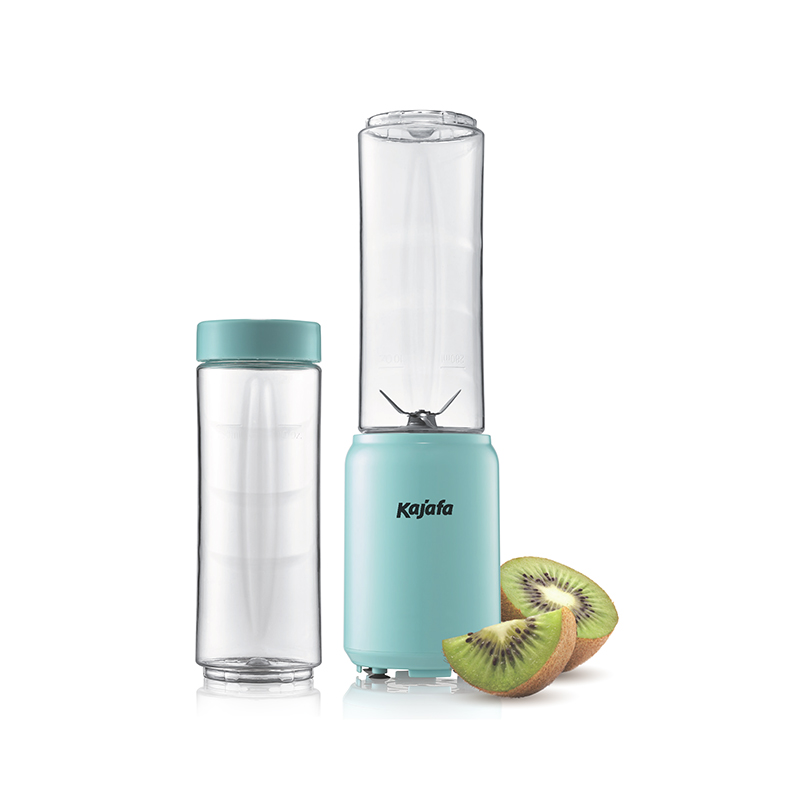 Licuadora portátil BL3301B-P2, licuadora de viaje, mini licuadora, licuadora de frutas mezcladora personal, botella SIN BPA de 280 ml, jugo de frutas para una gran mezcla