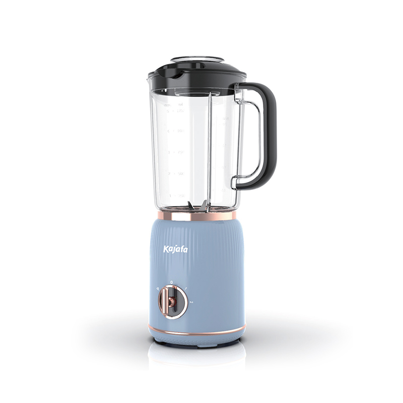 Licuadora con interruptor de diseño retro BL385D1.0L, 4 cuchillas afiladas de acero inoxidable para batidos y licuados