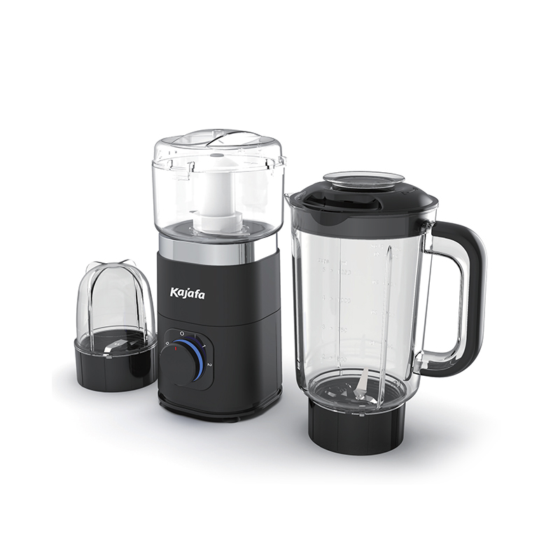 BL386ACE-3IN1 Batidoras de vaso de mesa personal 3 en 1, licuadora para batidos, licuadora con procesador de alimentos y molinillo, nuevo diseño