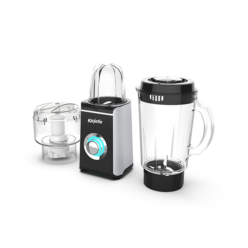BL266ADE-3IN1 Essential 3 en 1 Licuadoras personales de jarra de mesa, licuadora para batidos, licuadora con procesador de alimentos y molinillo