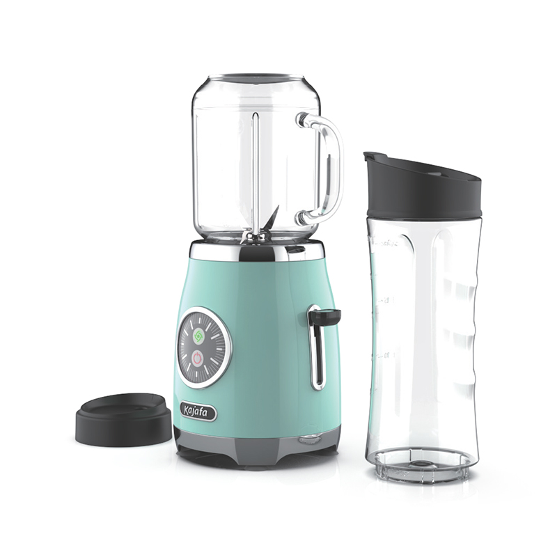 Batidora de batidos BL399B-P4 con cuchillas afiladas, minibatidora personal para batidos y batidos, licuadora para cocina con licuadora, vaso de viaje sin BPA y vaso Mason de 600 ml