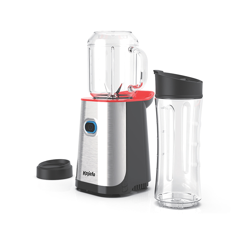 Batidora para batidos BL509B-P4 con cuchillas afiladas, minibatidora personal para batidos y batidos, licuadora para cocina con licuadora, vaso de viaje sin BPA y vaso Mason de 600 ml