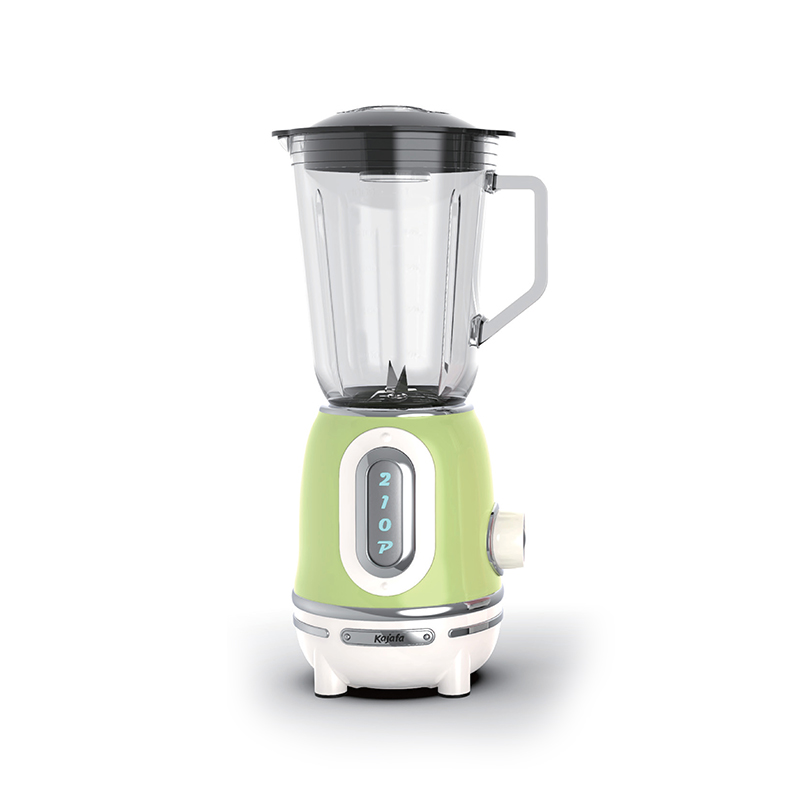 BL489B-G Batidora de alimentos retro Licuadora para cocina - Batidora con jarra de vidrio de 1.0 L - Batidora para batidos, sopas, frutas, jugos y batidos