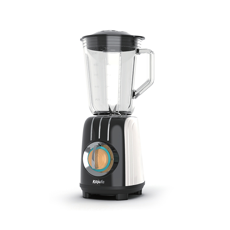 BL485B-G estilo retro de 2 velocidades con control de pulso, con jarra de licuado de vidrio de 1000 ml y cuchilla de acero inoxidable, licuadora de mostrador, licuadora personal de alta potencia