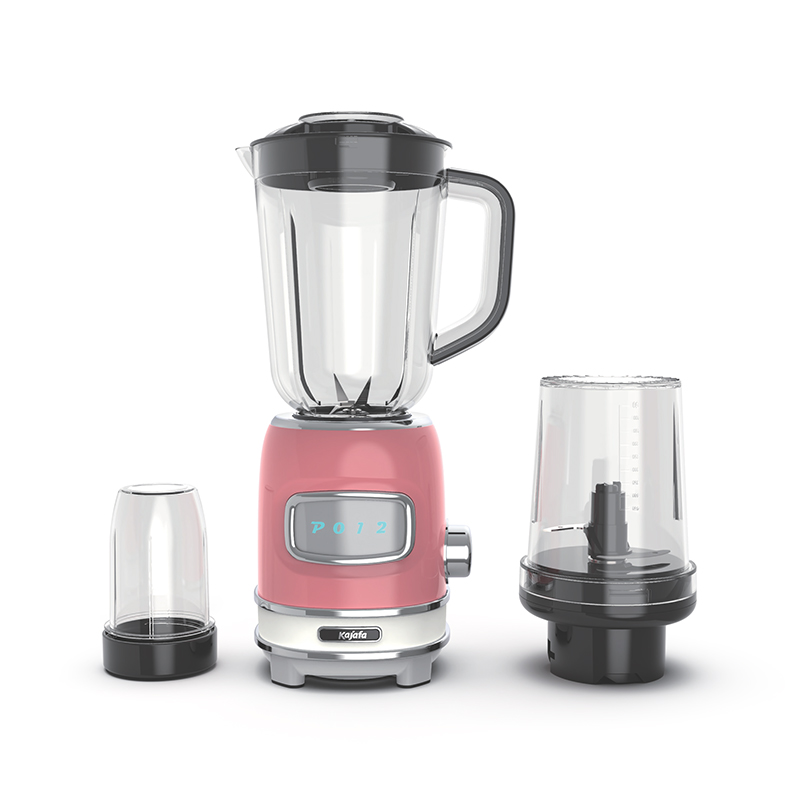 BL459ABE-P 1.0L Jarra de plástico Máquina para hacer batidos Molinillo de café Trituradora de hielo Exprimidor Molinillo de alimentos secos Chopper