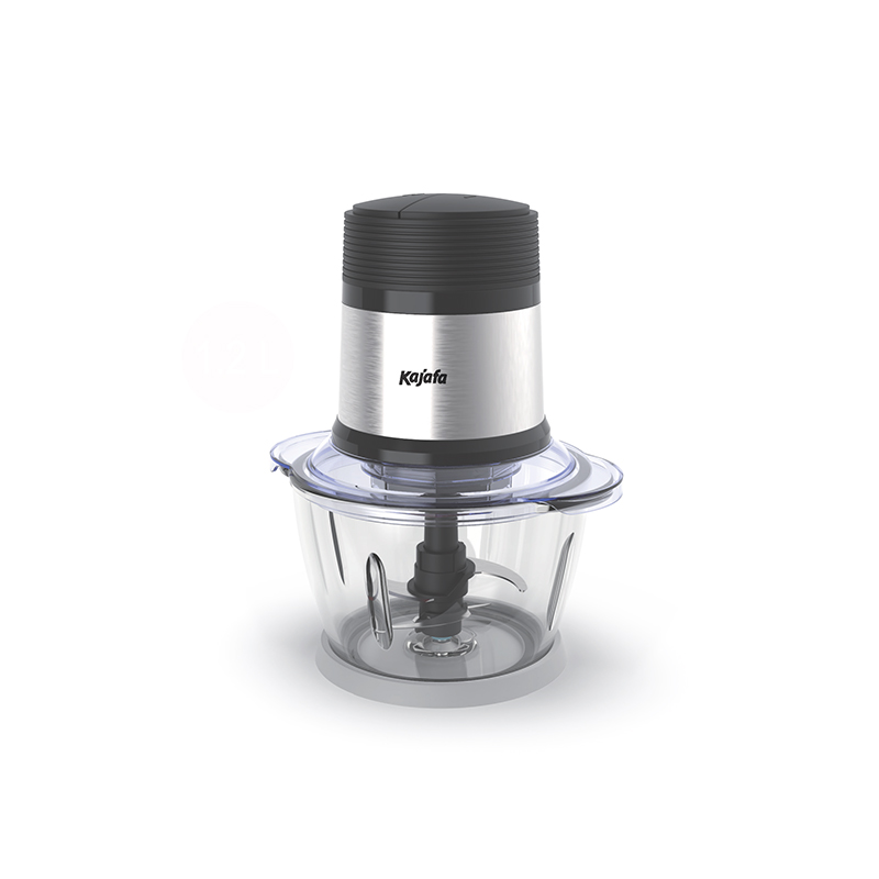 Mini procesadora de alimentos FP125G - Licuadora de alta potencia de 400 W para frutas y verduras, alimentos para bebés, purés, pastas y preparación de alimentos, recipiente de vidrio grueso, operación con un solo toque